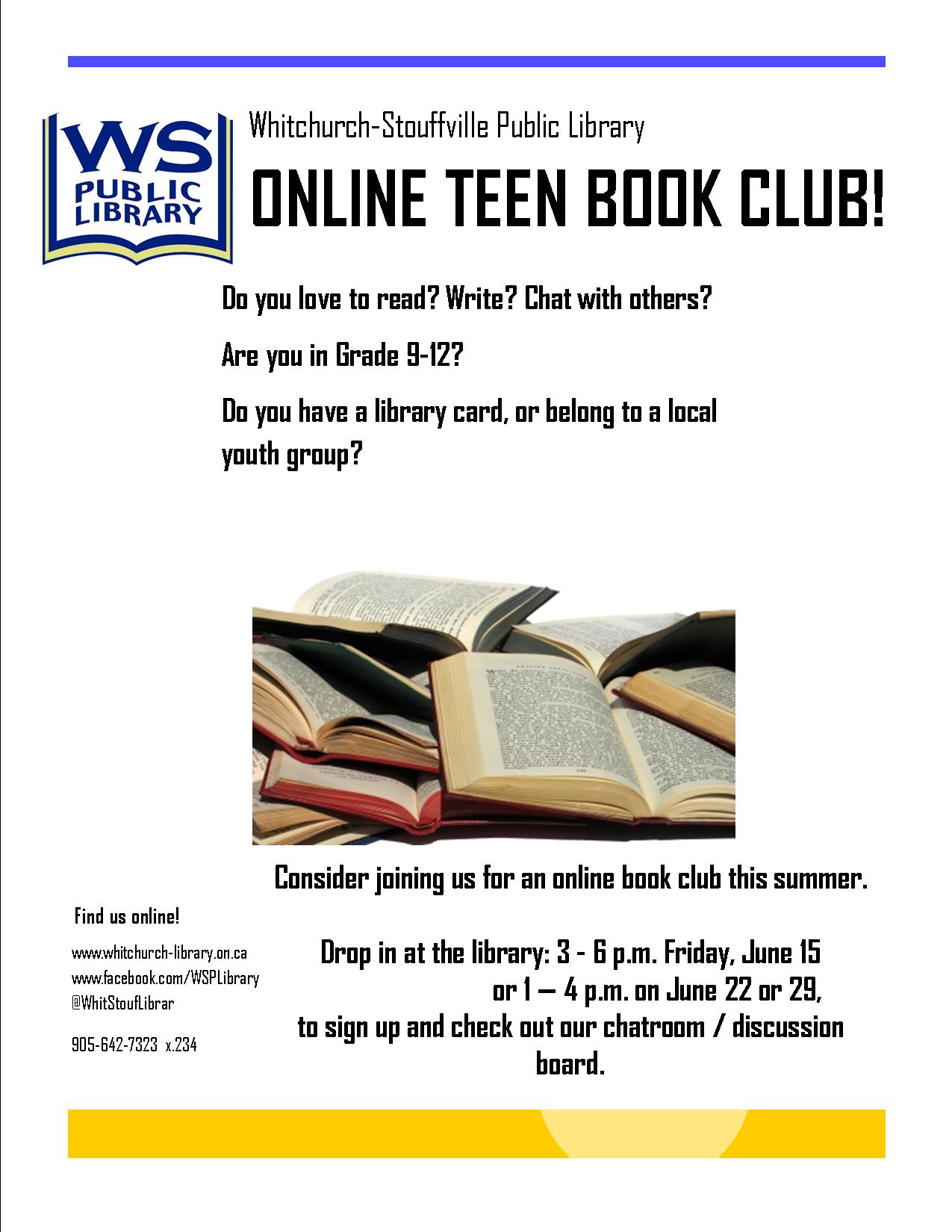 Online Teen Book Clubs 44